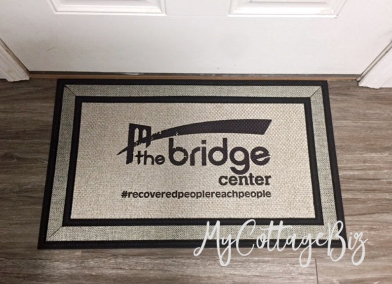 Business Name Door Mat Personalized Door Mat Etsy