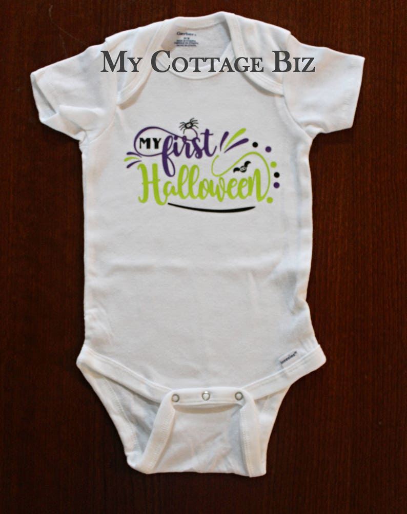 My First Halloween Bodysuit or Raglan