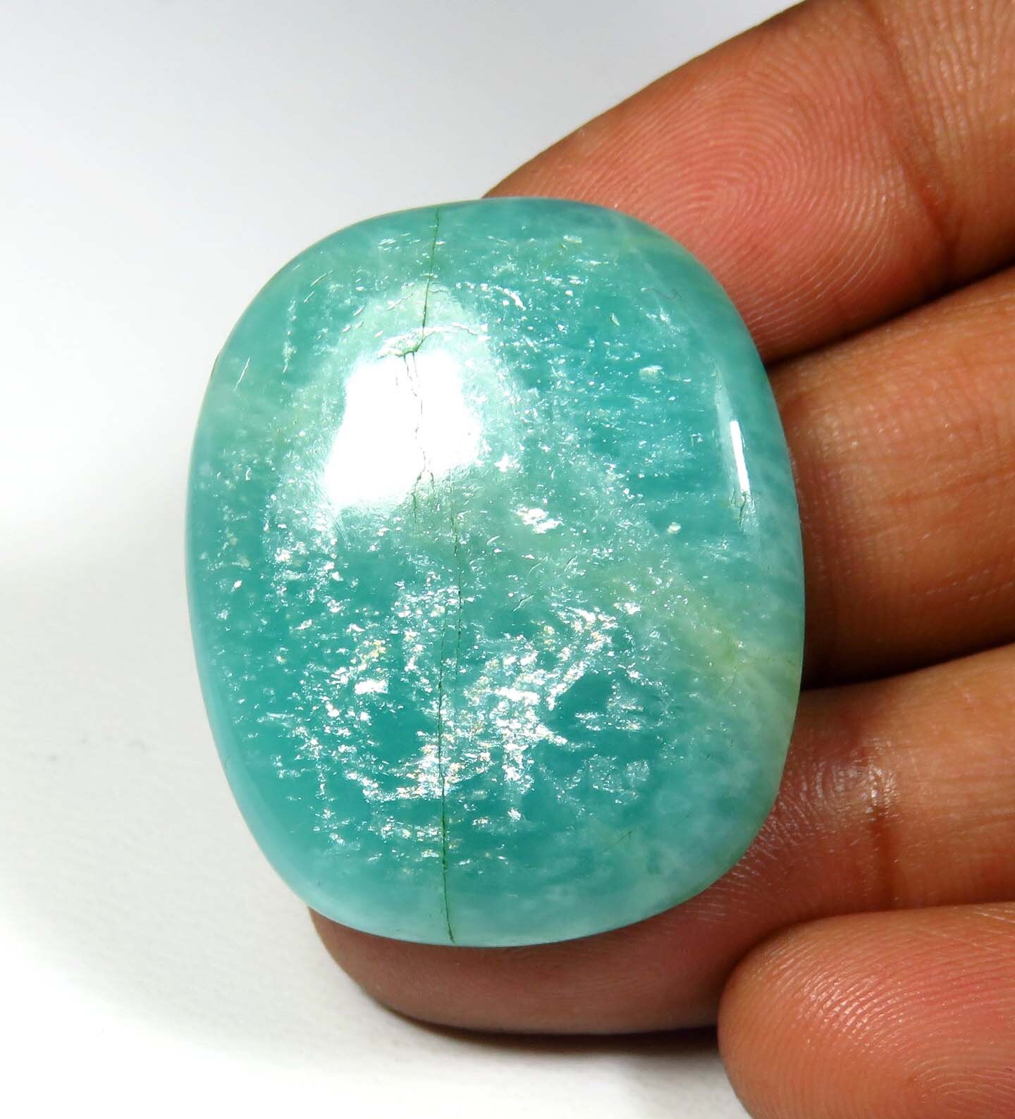 Natural Amazonite Cabochon Trillion Cabochon Gemstone Loose Gemstone 5 MM To 15 MM