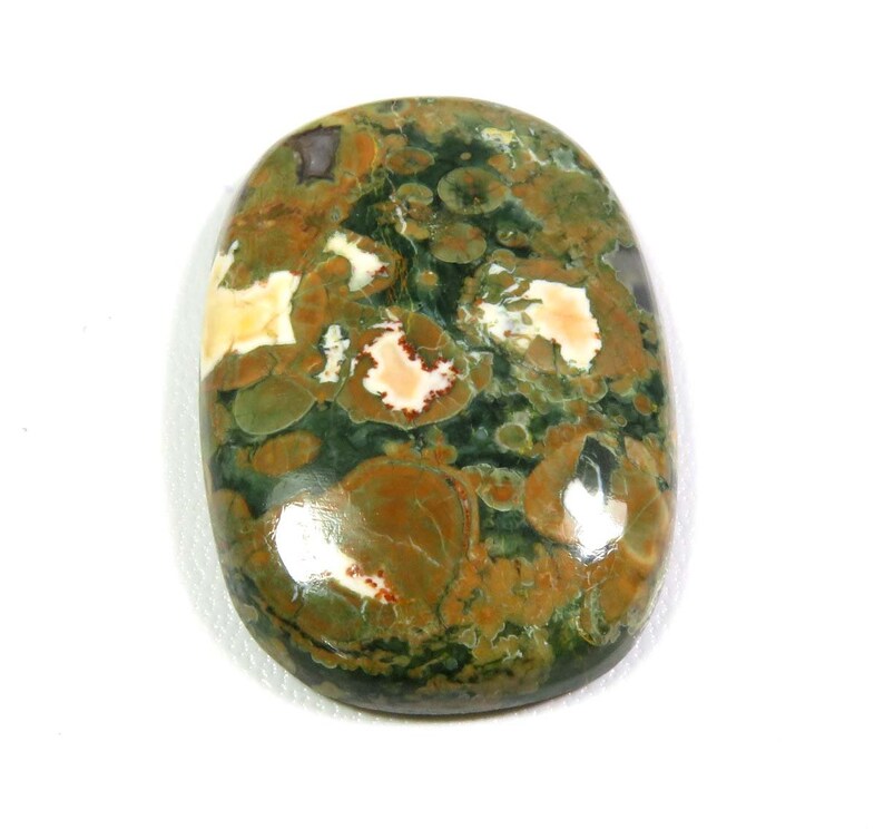 Cushion Shape Rhyolite Jewelry Use Rhyolite Jasper Cabochon Rhyolite Jasper 80 Cts KB-3178 Natural Rhyolite Jasper Gemstone Designer
