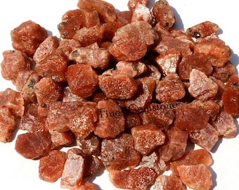 Collection! Sparkle Sunstone Gemstone Rough. Natural Rainbow Lattice Sunstone Rough. Wholesale Lot 100 Cts To 1 KG Loose Orange Red Sunstone