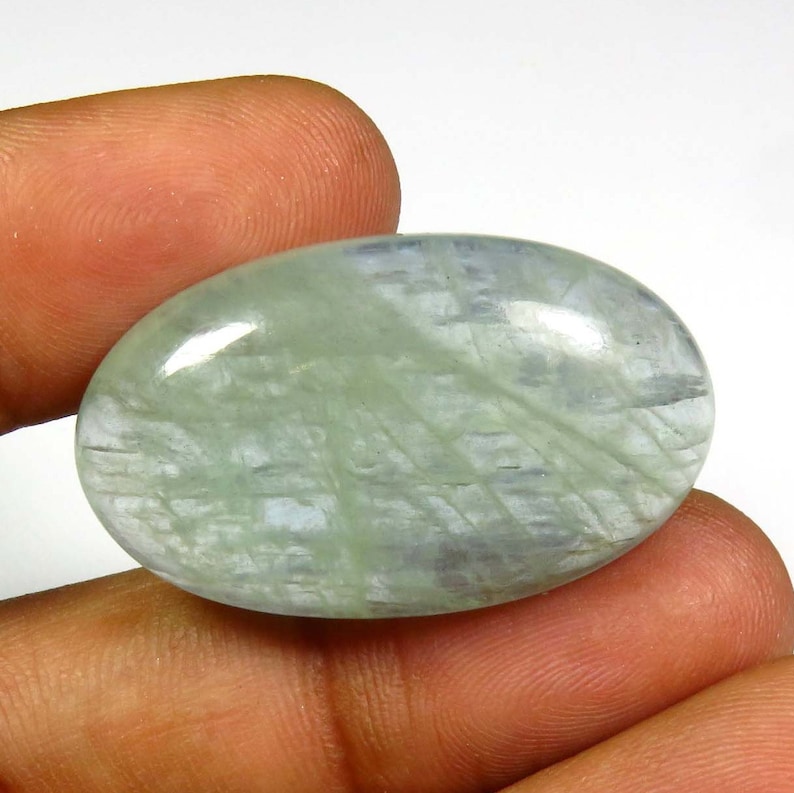 Aquamarine gemstone Aquamarine cabochon Oval Shape Sky blue Aquamarine loose Jewelry use KB-2650 Superior! 31x18 mm Natural Aquamarine