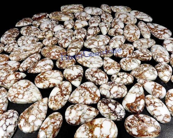 ★GWまで-2000円★Jasper　グッズ　即購入不可 Natural Wild Horse Jasper Gemstone. White Brown Wild Horse Jasper