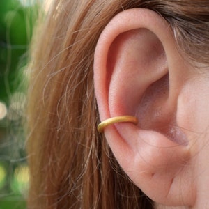 Minimalist ear cuff, sterling silver earring, single earring, contemporary earring, silver 925 ear crawler, gold ear jacket