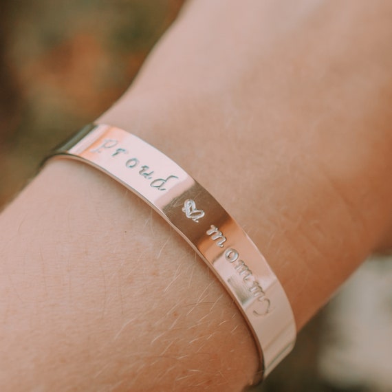Etsy silver 2024 bracelets handmade