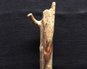 Driftwood beer tap handle