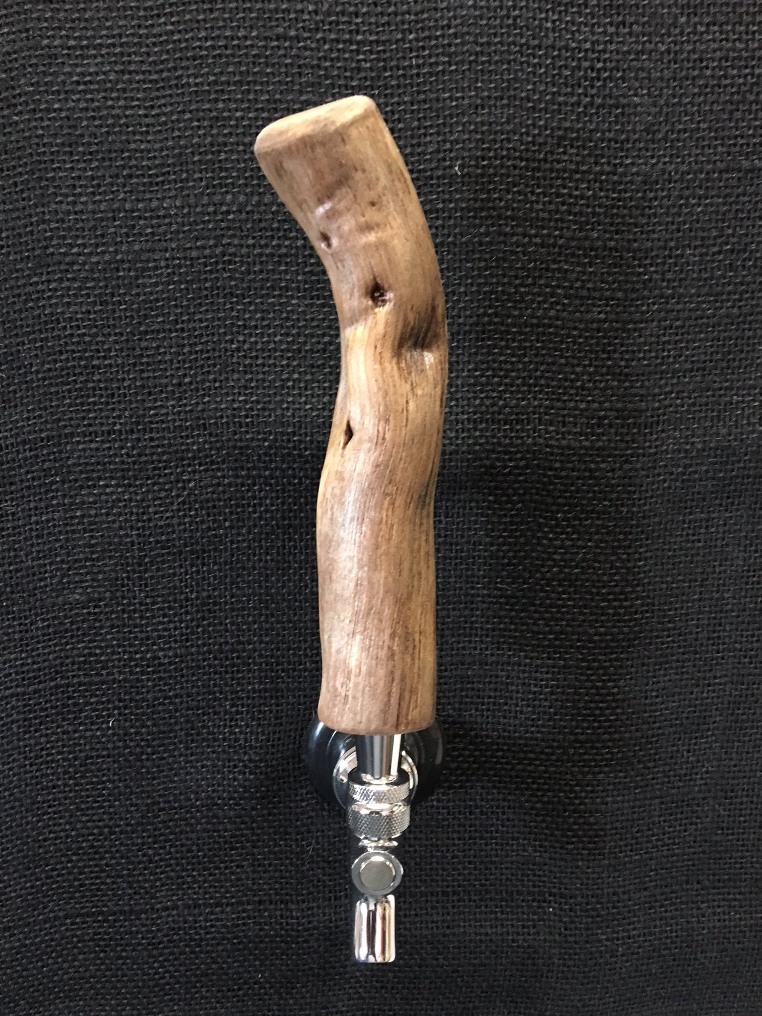 Driftwood Beer Tap Handle With Threaded Brass Insert Etsy