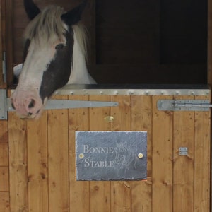 Stable door plaques | Equine | Horses | Personalised | stable | accessories | Horses | Gifts | Christmas |