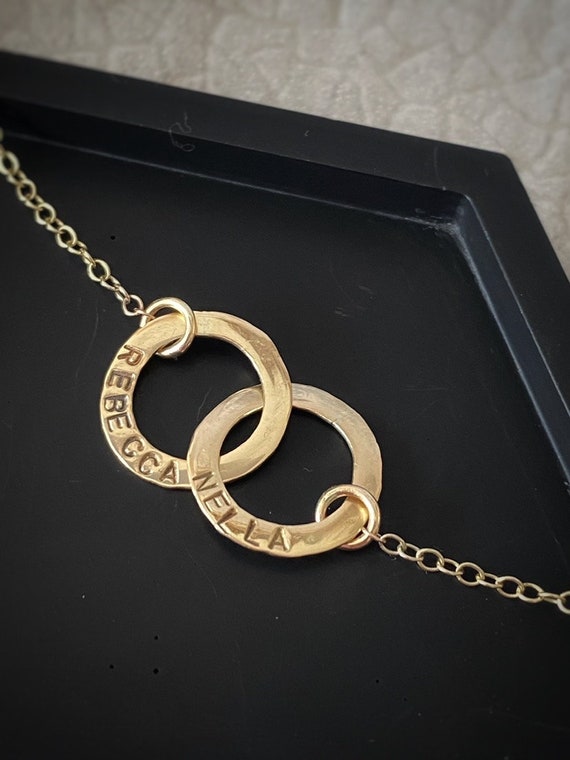 9ct gold hotsell personalised necklace