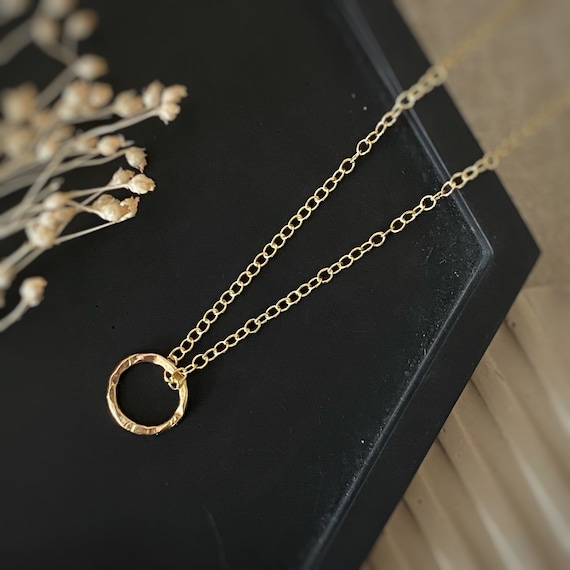 June Birthstone Necklace | 9ct Gold & Moonstone | Auree Jewellery