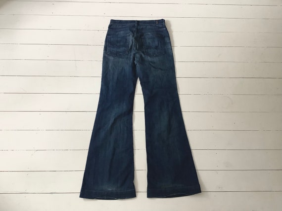 SEVEN 7 for All Mankind 'ginger' Flare Blue Jeans, Y2K - Etsy