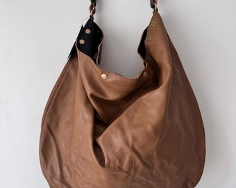 90s Marni Canvas & Leather Two-way Shoulder Hobo Sling Bag Italy 