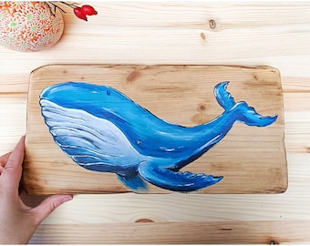 whale wooden maritime decoration decor blue turquoise mint summer decorations wood sign wreath print poster summer outdoors anchor bathroom