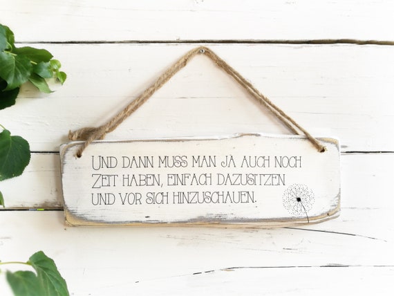 Gartendeko Garden Gardening Decoration Sign Gift Birthday Gift Etsy
