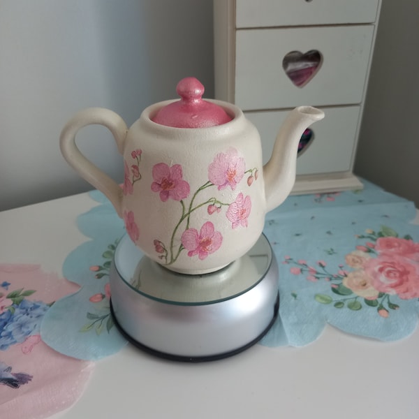 Cherry Blossom Japanese Teapot Etsy