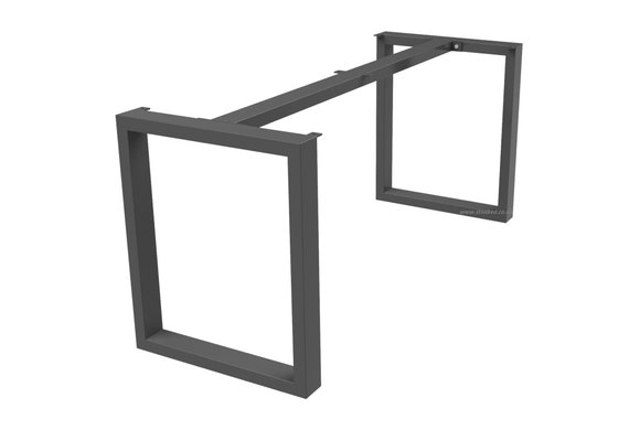 Rectangle Table or Bench Legs With Support Bar for Dining Table