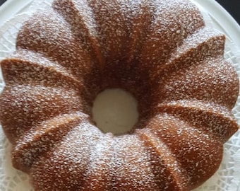 3 Flavor Pound Cake: Coconut, Almond, Rum