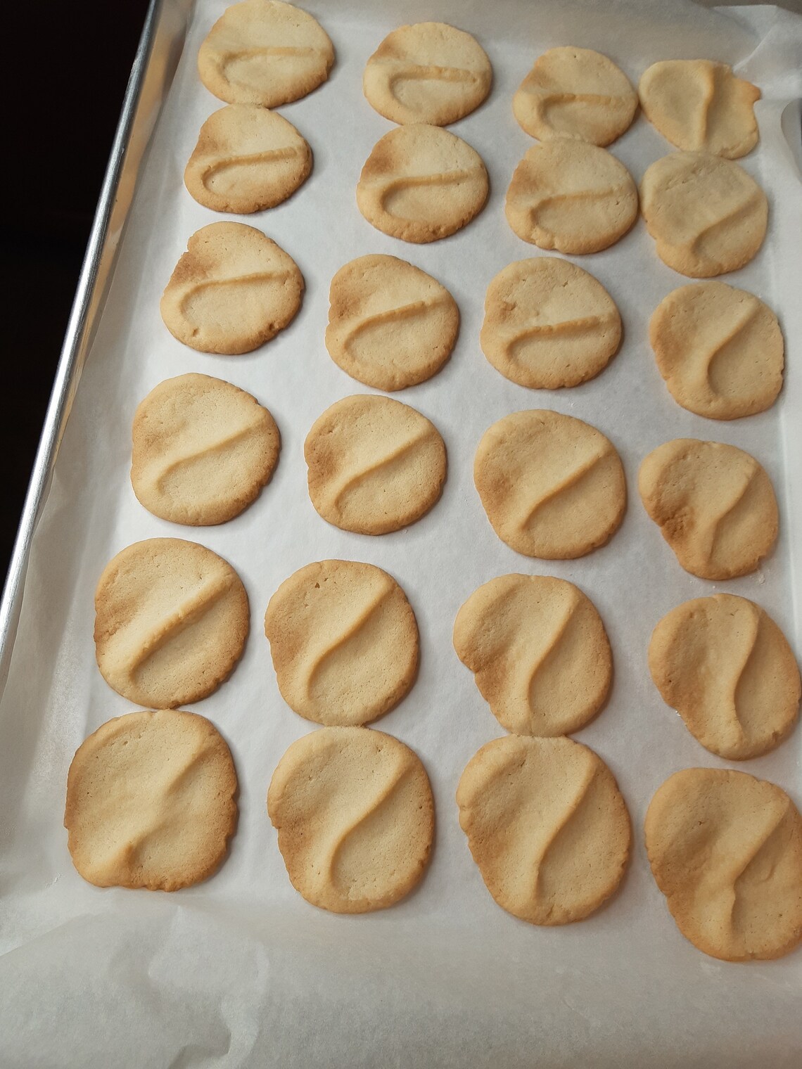 Chicago Lunchroom Butter Cookies 2 Dozen Etsy