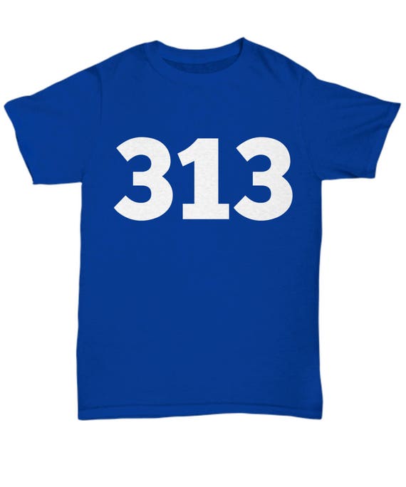 detroit 313 shirt