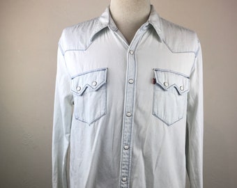 levi's snap button shirts