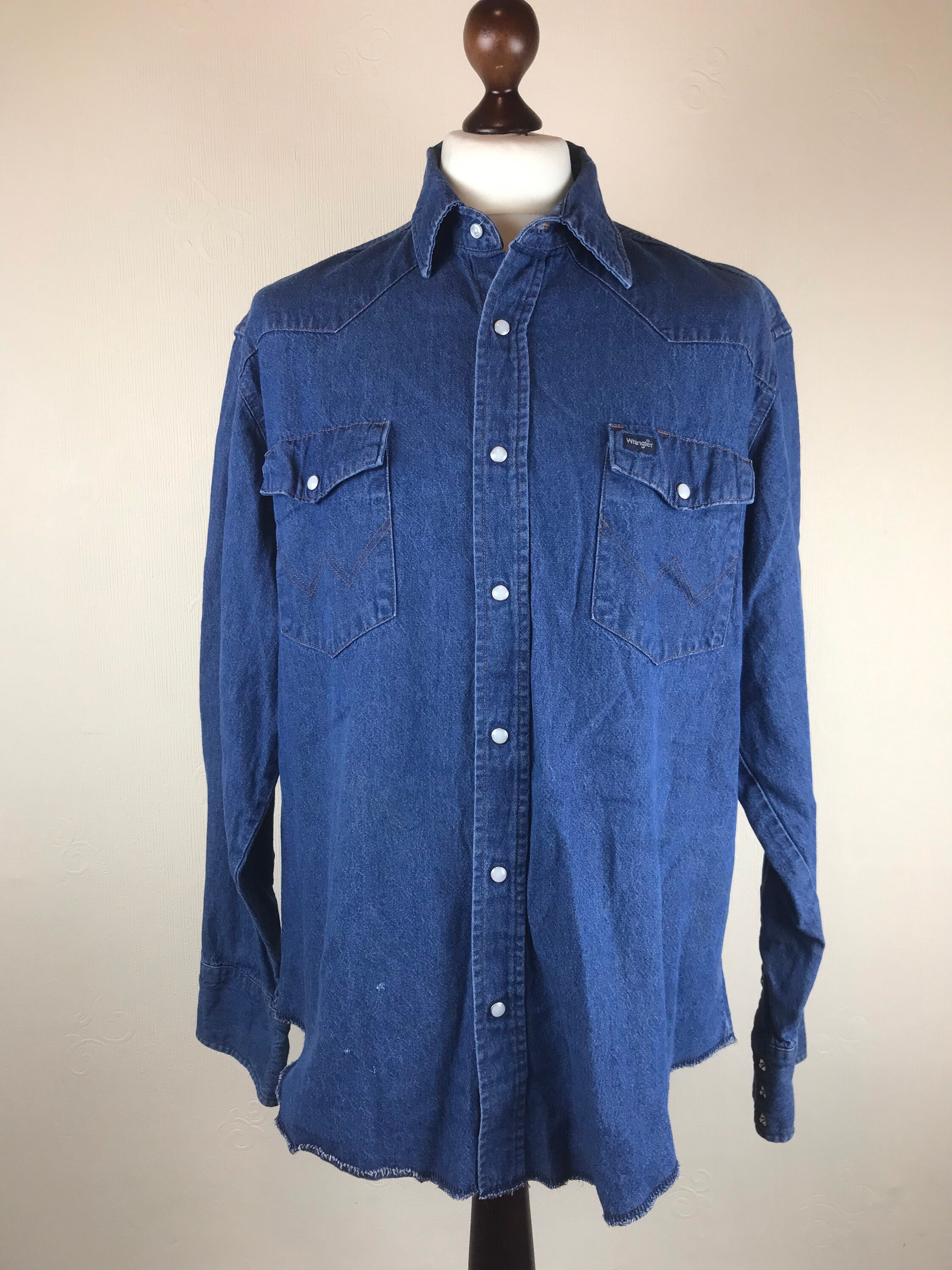 wrangler pearl snap shirts for men