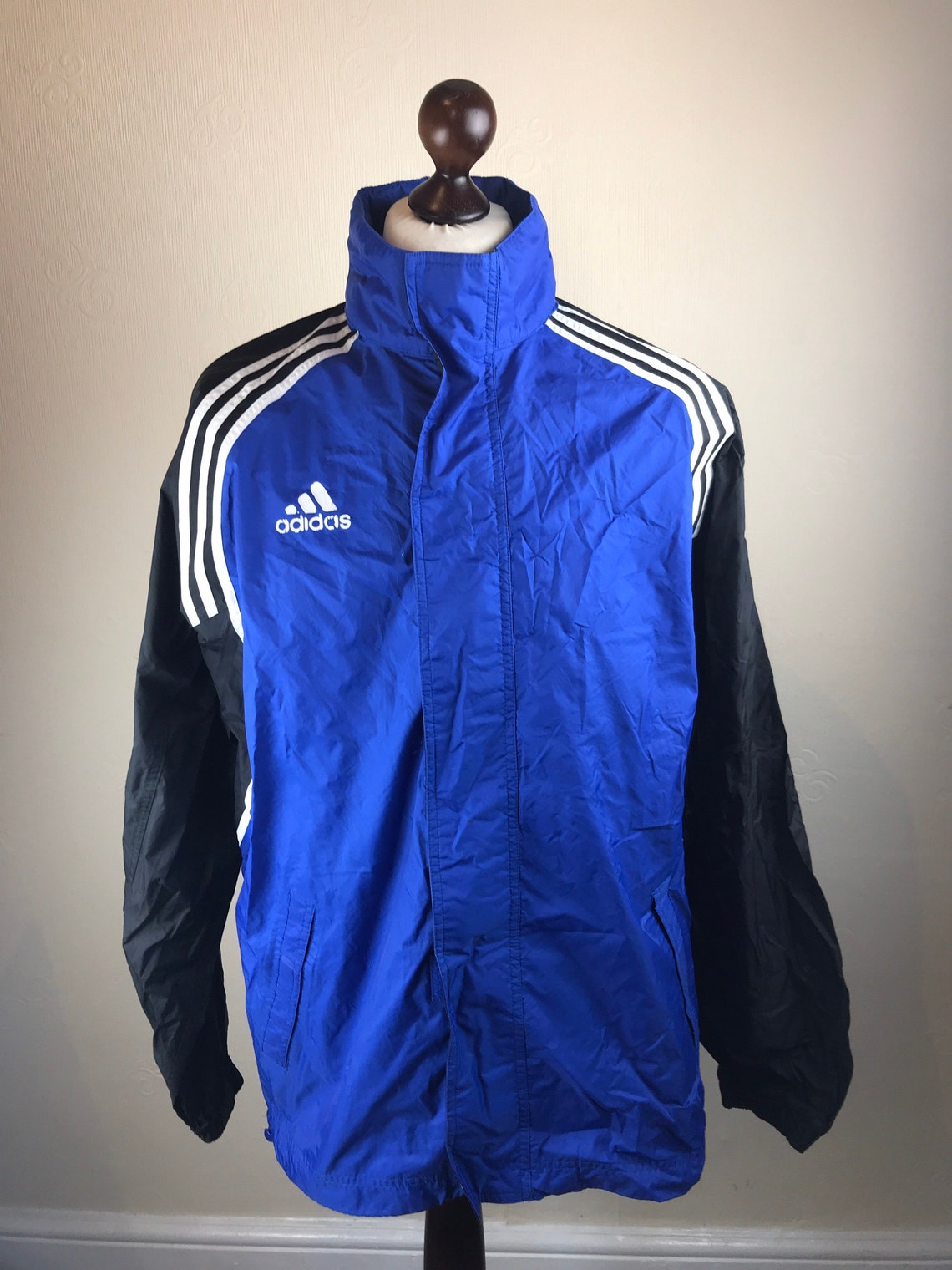 Adidas Rain Coat. Adidas Windbreaker. Mens Adidas Raincoat - Etsy UK