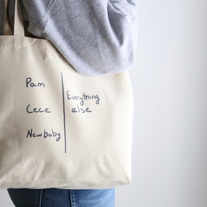 The Office TV Show Tote Bag: Dunder Mifflin, Jim & Pam