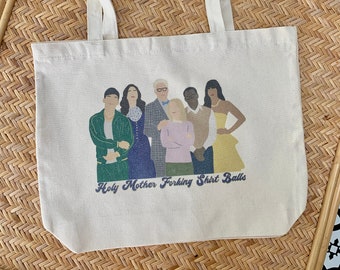 The Good Place Tote Bag: Cast Design, Recycled Cotton