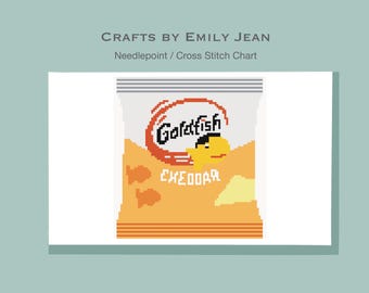 Goldfish Needlepoint / Cross Stitch Chart