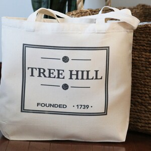 One Tree Hill Gift | Tree Hill Tote Bag | Lucas Scott | Nathan Scott | Ravens