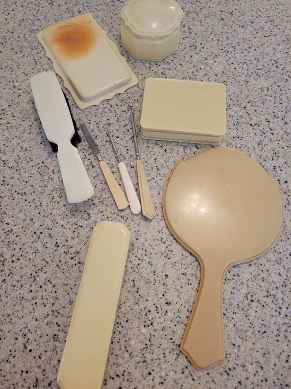 Vintage Celluloid Vanity Lot (9) - image 2