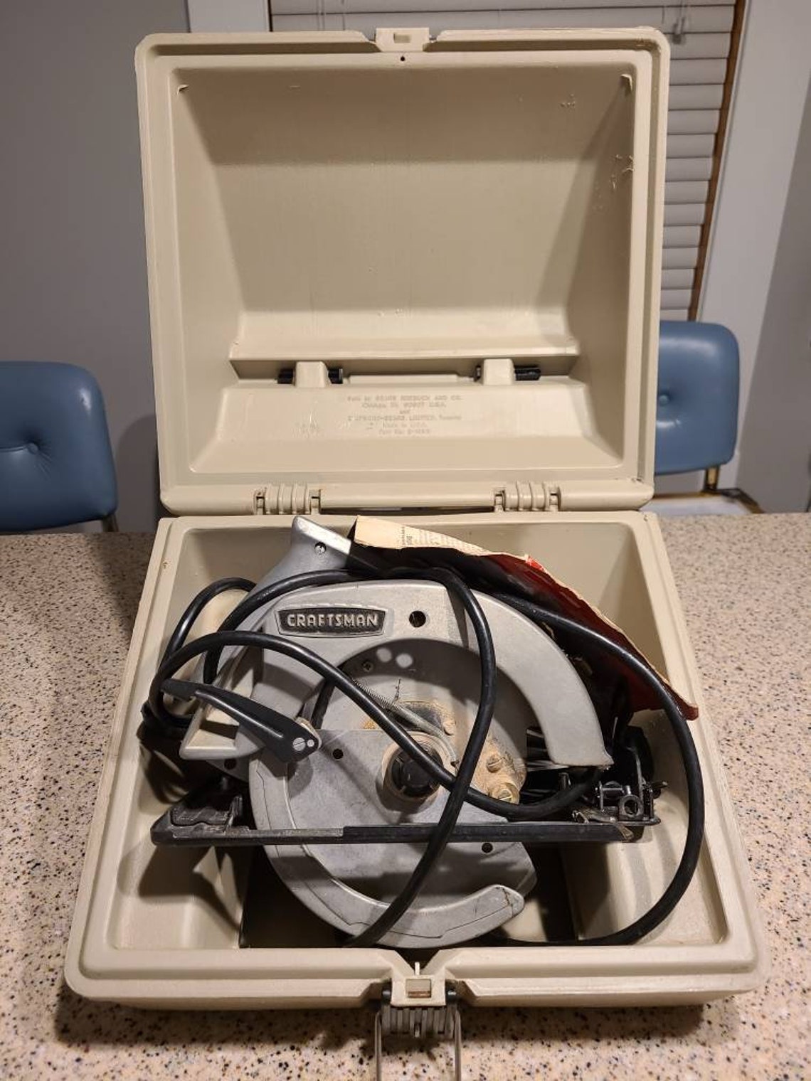 Craftsman Sears 7 Vintage Electric Hand Saw Etsy