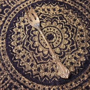 Sterling Silver Antique Small Fork