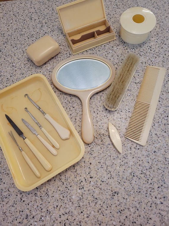 Vintage Celluloid Vanity Lot (13) - image 1