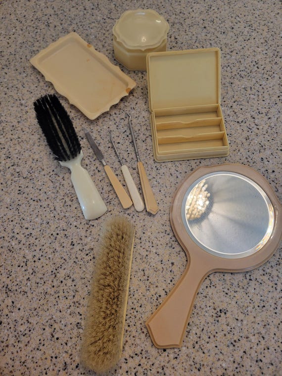 Vintage Celluloid Vanity Lot (9) - image 1