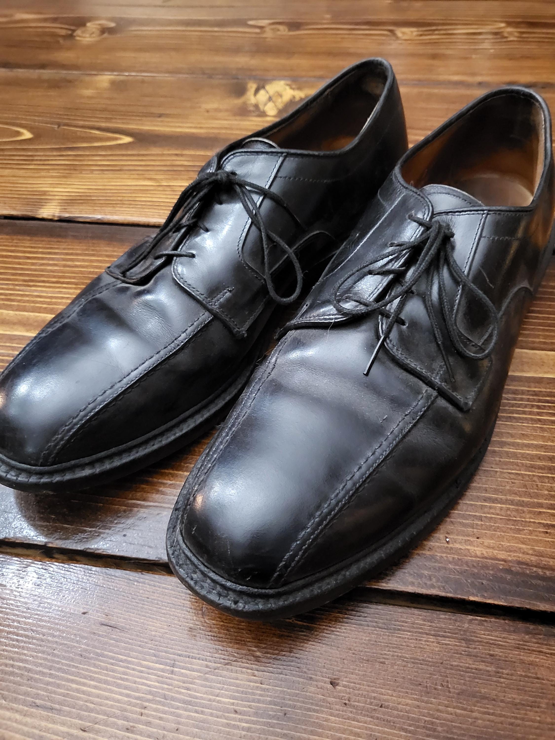 Allen Edmonds Hillcrest Mens SZ 10D Leather Dress Shoes - Etsy