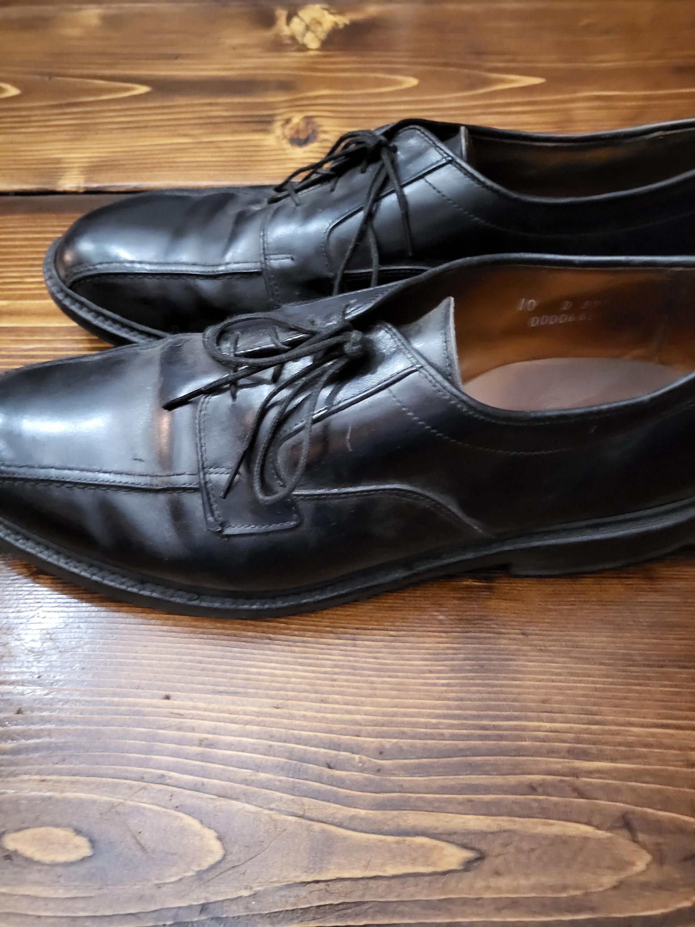 Allen Edmonds Hillcrest Mens SZ 10D Leather Dress Shoes - Etsy