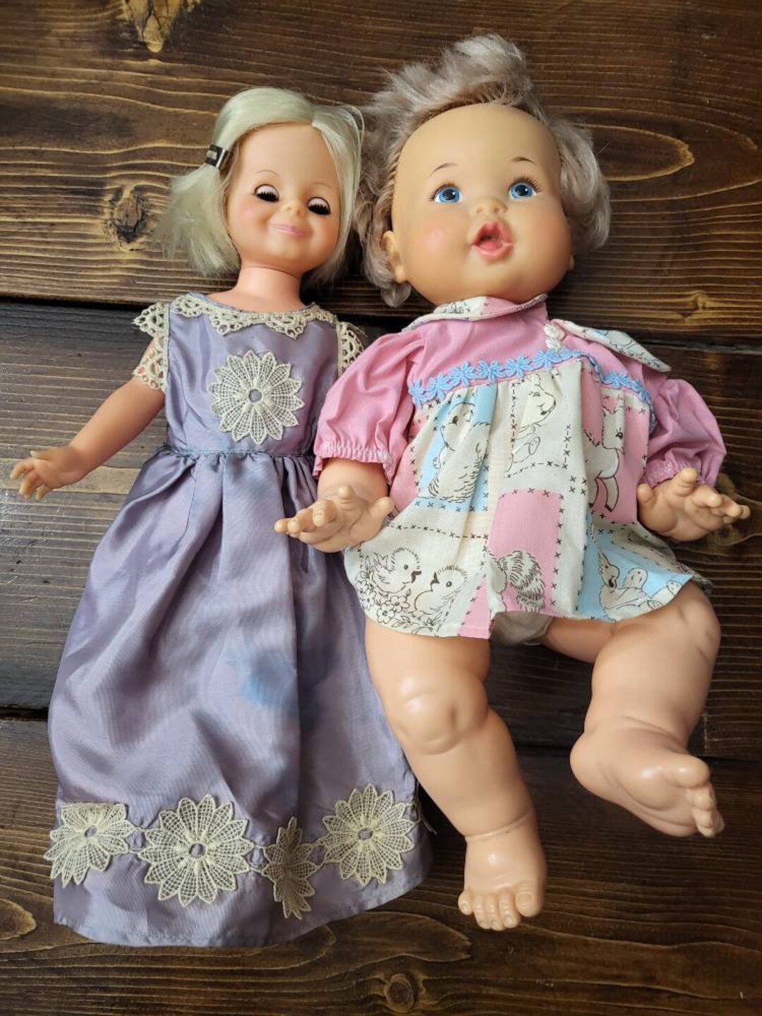 Ideal 2 Vintage Dolls 1960s Etsy