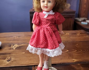 Ideal ST-12 Shirley Temple Doll 1950s