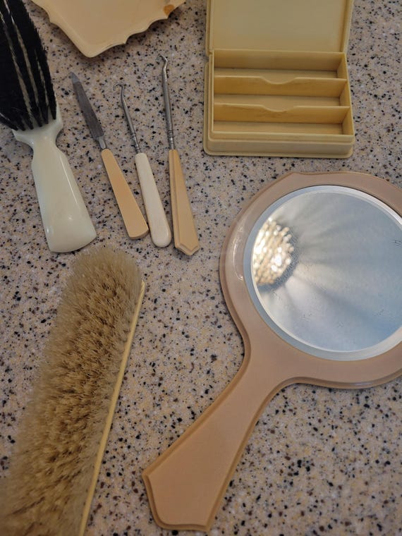 Vintage Celluloid Vanity Lot (9) - image 4