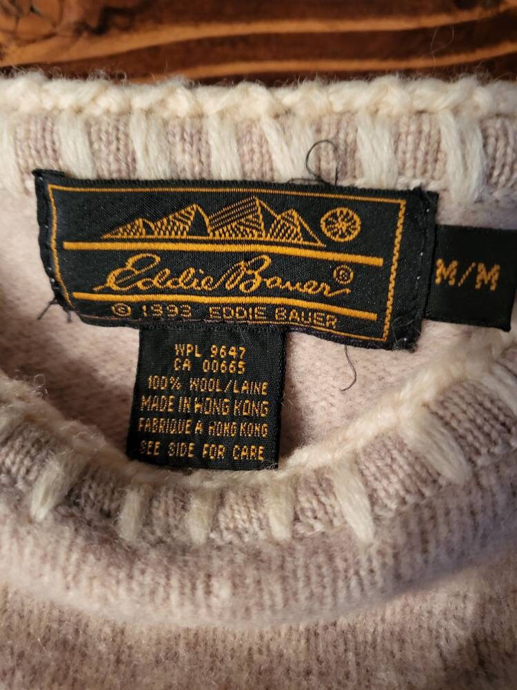 Eddie Bauer Vintage SZ M 100% Wool Sweater Women's - Etsy Eddie Bauer Vintage SZ M 100% Wool Sweater Women's - Etsy