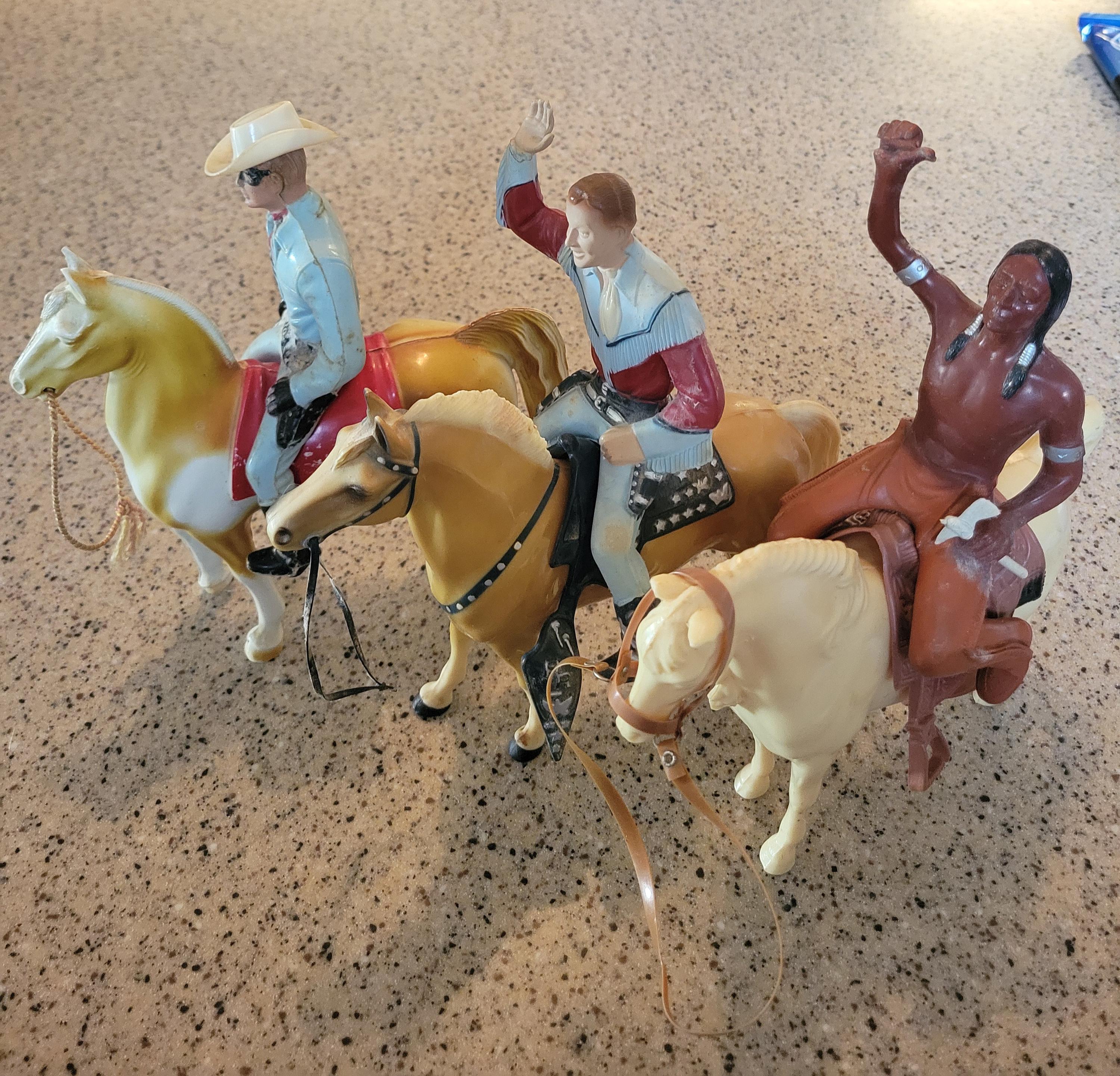 Roy Rogers and Trigger Action Figures - Etsy