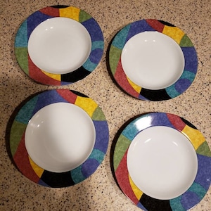 Mikasa Set Of 4 porcelain Salad Plates