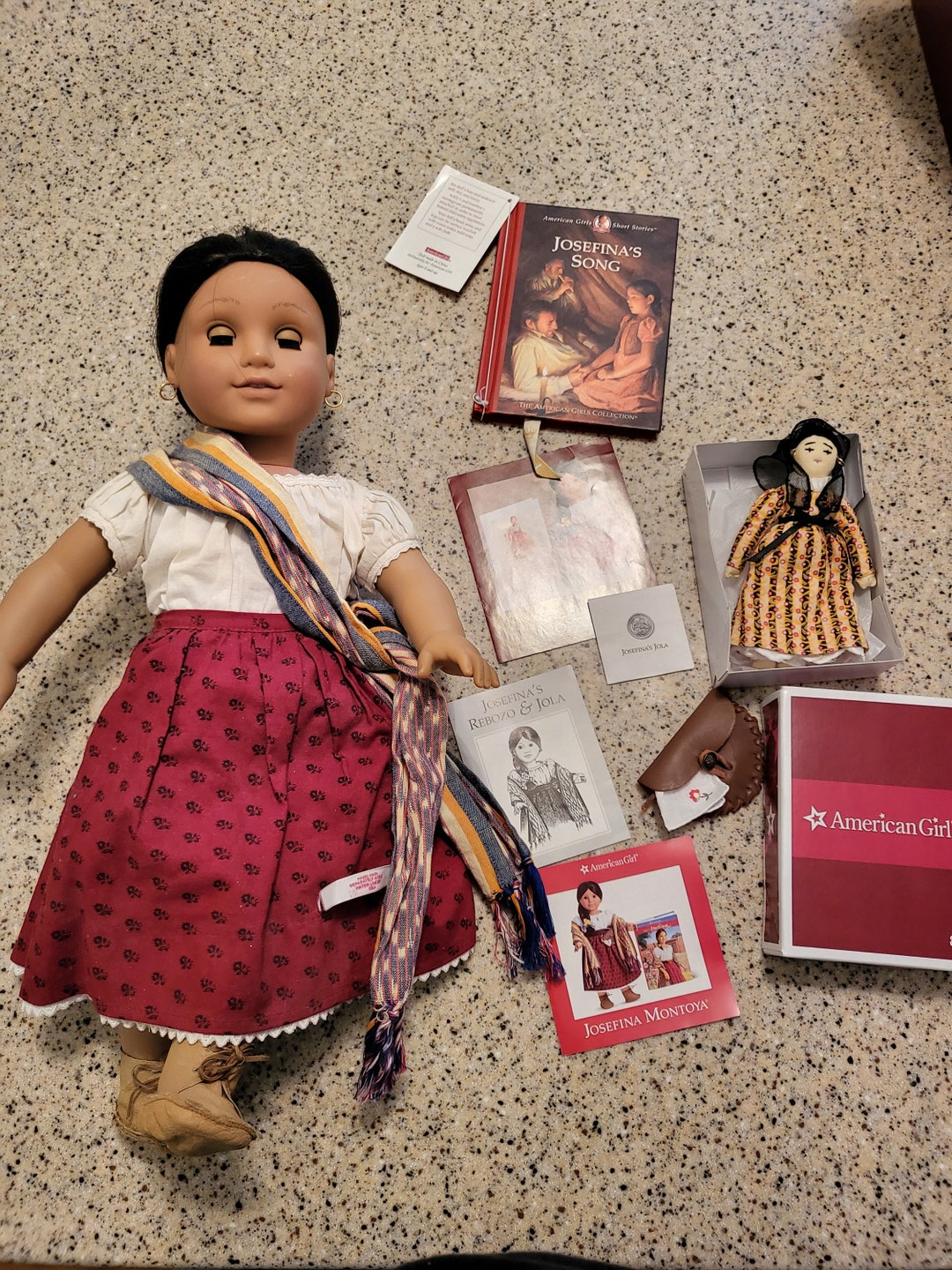 American Girl Doll Josefina With Box and Extras Etsy
