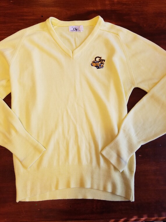 college sweater vintage