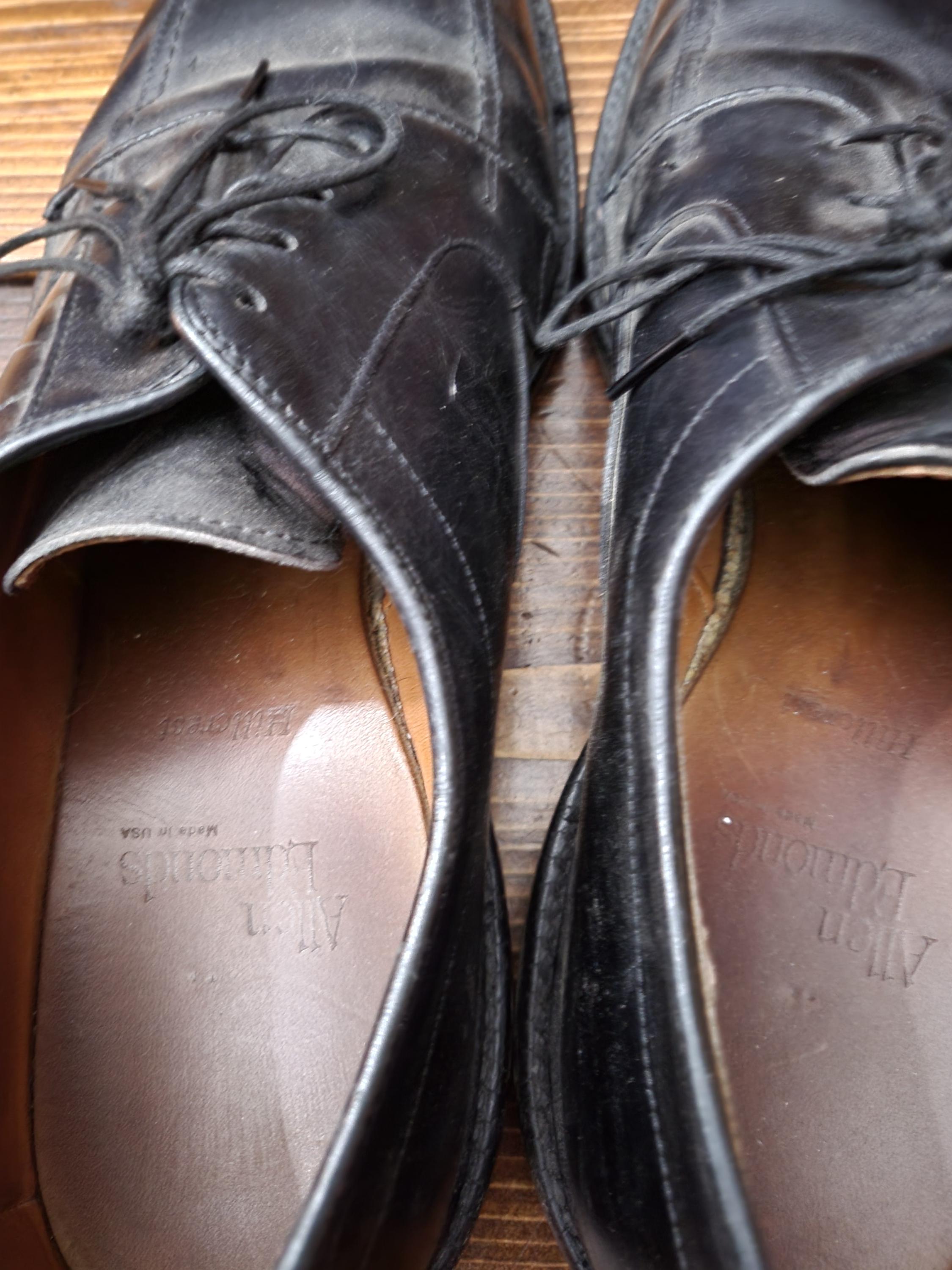 Allen Edmonds Hillcrest Mens SZ 10D Leather Dress Shoes - Etsy