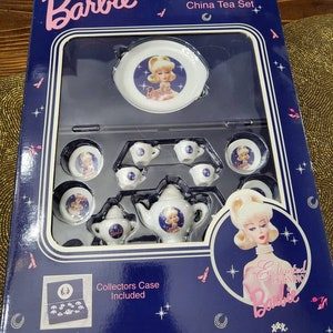 Barbie Enchanted Evening 1996 New Miniature Nostalgic Tea Set