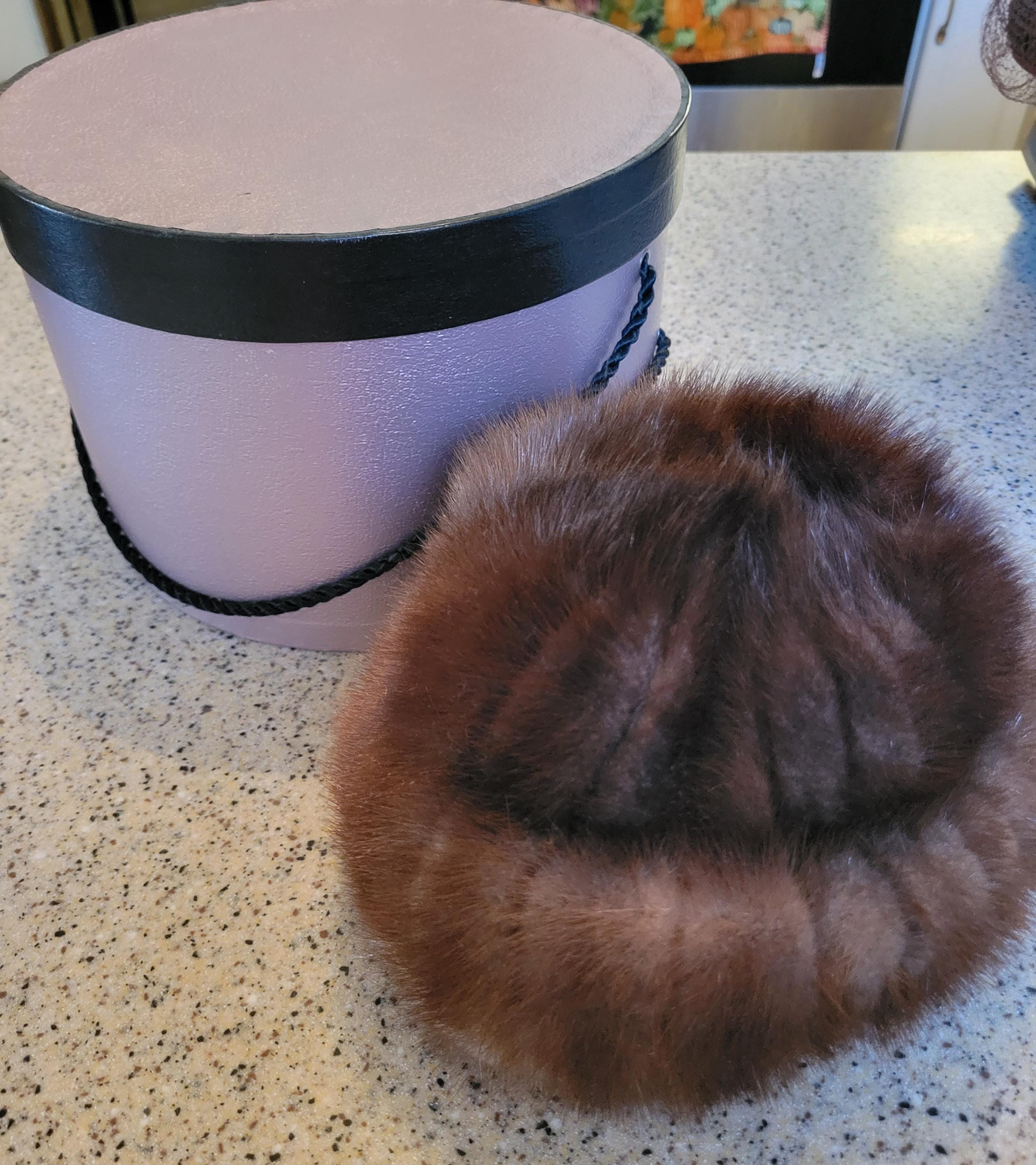 Mr. D Vintage Fur Bubble McM Mobwife Hat Mr D Mink Hat - Etsy main image 2