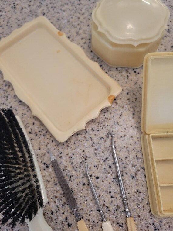 Vintage Celluloid Vanity Lot (9) - image 3