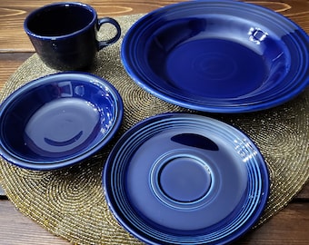 60年代のフィエスタウェア食器のヴィンテージ大コレクション。新しい